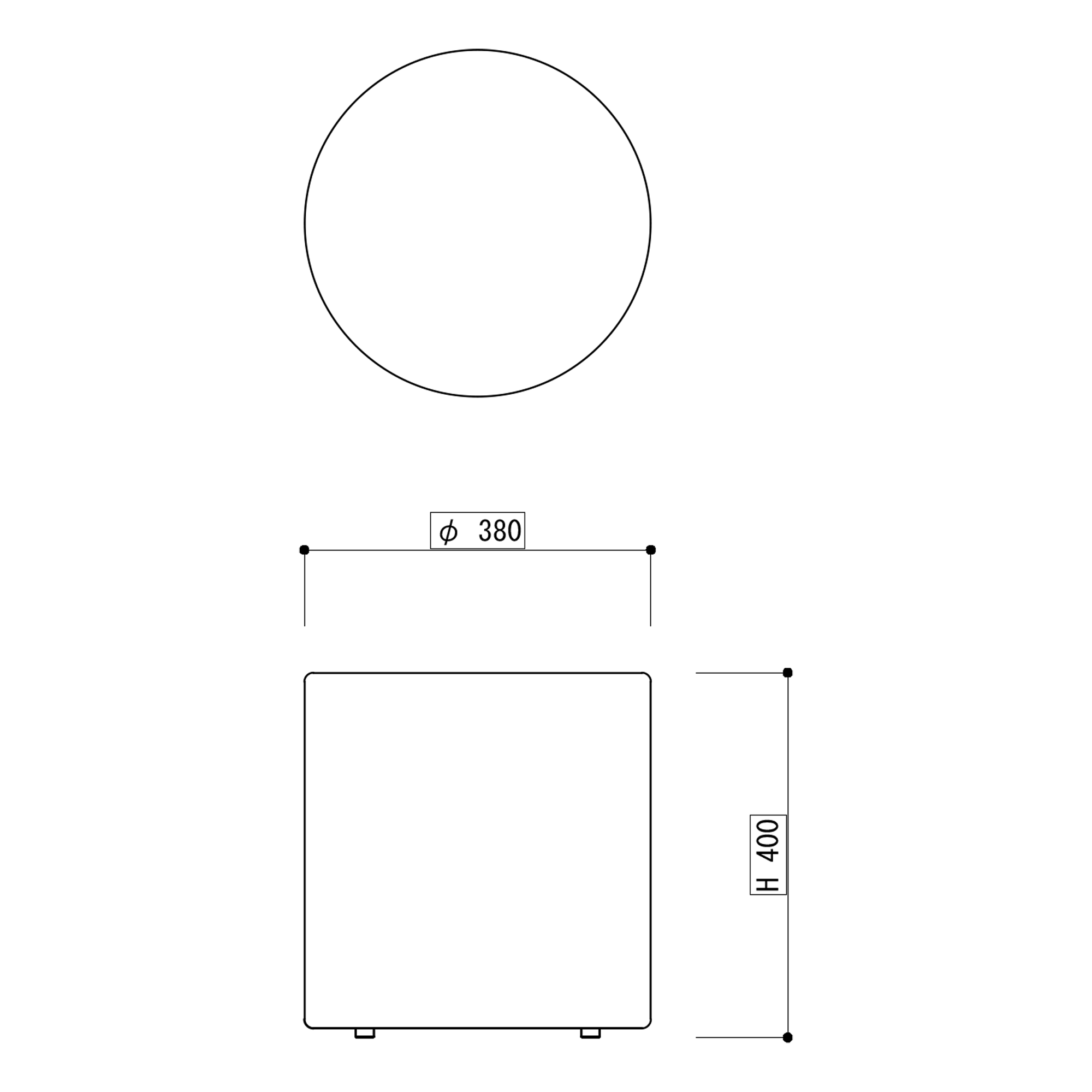 ルーツ φ380　パールトーン加工