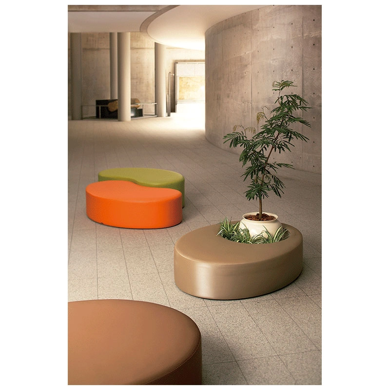 70's　ポストモダン　アリエルカラー　フラワーポット フラワーポット（FLOWER POT）カーテン – Style Olive