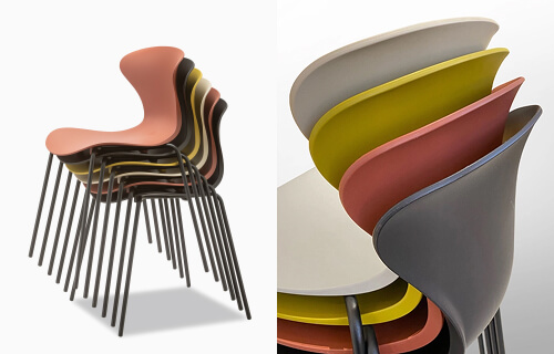 最大6脚までスタッキング可能